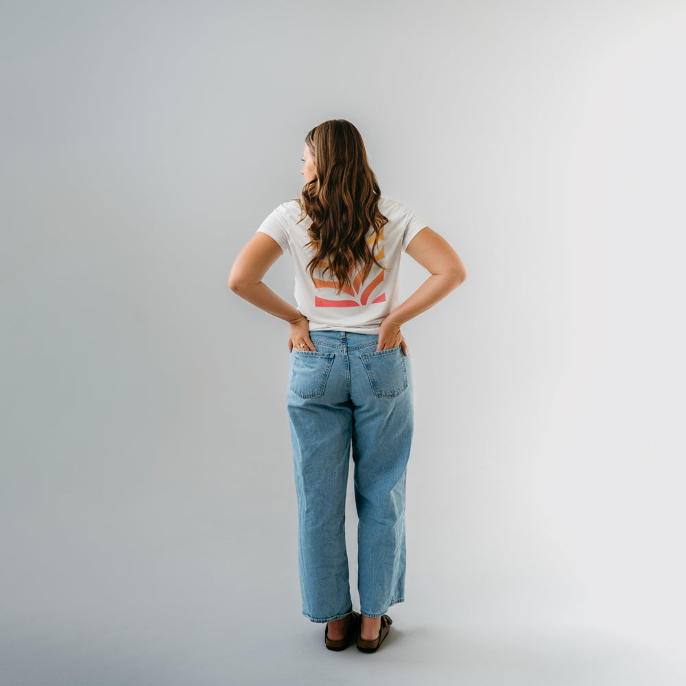 Women's Sand Palm FlowWeave™ Tee